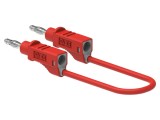 Cablu de măsurare ELECTRO-PJP 60VDC 30VAC 36A 4mm roșu cu soclu axial