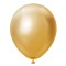 Set 10 baloane chrome AURIU 30 cm