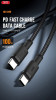 Cablu pentru incarcare 100W Quick Charge si transfer date Type-C la Type-C 1,5 metri COD: XO-Q199 Automotive TrustedCars, Oem