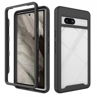 Husa pentru Google Pixel 7a, Techsuit, Defense360 Pro, Neagra foto