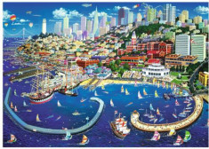 Puzzle Trefl - San Francisco Bay 2.000 piese (27107) foto