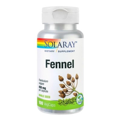 Fennel (Fenicul) 450mg Solaray Secom 100cps foto