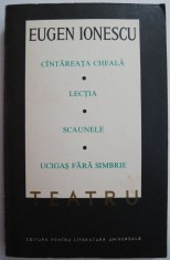 Cantareata cheala Lectia Scaunele Ucigas fara simbrie. Teatru I &ndash; Eugen Ionescu