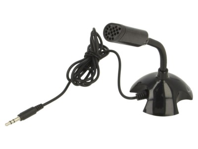 Microfon Jack 3,5mm, 1,1m foto