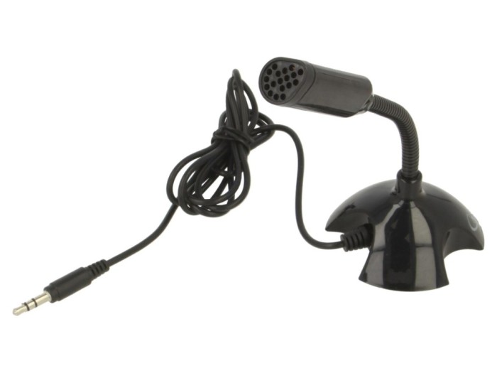 Microfon Jack 3,5mm, 1,1m