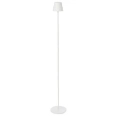 Lampadar metal alb cu led Etna 17x115 cm