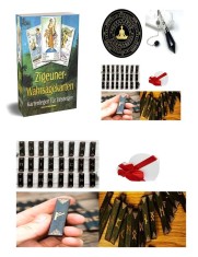 Carti tarot tiganesti gipsy fortune +cartea in limba romana + cadou set de rune foto