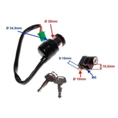 Set Contact Piaggio Fly 125cc