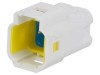 Conector cablu-placă THT alb IP67