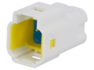 Conector cablu-placă THT alb IP67 foto