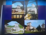 HOPCT LOT 4072 -4 CARTI POSTALE-MANASTIREA HUREZ / HOREZU-JUD VALCEA-NECIRCULATE, Necirculata, Printata