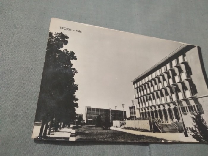 CARTE POSTALA -EFORIE -VILE CIRCULATA