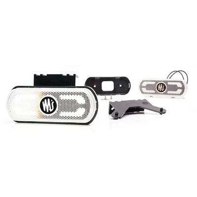 LAMPA GABARIT LED 1600 W240, 12V-24V, POZITIE ALB WAS 43522 foto