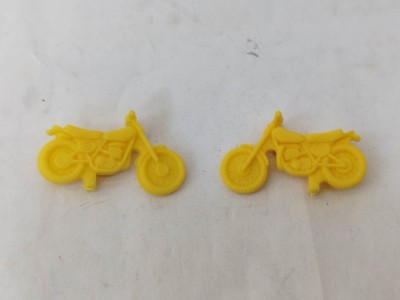 bnk jc Matchbox - 2x motociclete pt 60d Holden Motorbike pick up foto