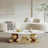 Cumpara ieftin Masuta Cafea Orion 130x70x42cm Gold