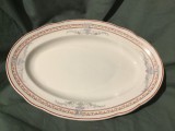Platou oval de colectie Rorstrand din portelan model Bologna realizat intre 1886 si 1907 !