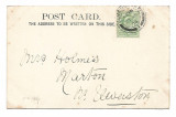 Carte postala Streamer leaving Southampton - 1905 - circulata A040