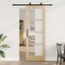 vidaXL Ușa glisantă Manual ORKDAL Maro 73.5 x 211 cm Lemn și metal 3332101