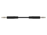Cablu de măsurare neizolat 70VDC 33VAC 10A 0,25m negru