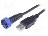 Conector {{Tip conector}}, {{Subtip conector}}, {{Numarul de pini}} pini, BULGIN - PX0441/2M00