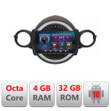 Navigatie dedicata Mini 2007-2011 Octa Core cu Android Radio Bluetooth Internet GPS WIFI 4+32GB 4+32 Kit-mini-01+EDT-E409 CarStore Technology, EDOTEC