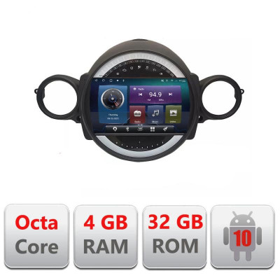 Navigatie dedicata Mini 2007-2011 Octa Core cu Android Radio Bluetooth Internet GPS WIFI 4+32GB 4+32 Kit-mini-01+EDT-E409 CarStore Technology foto
