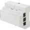 Carcasă Raspberry Pi 3 Gri Deschis 106mm