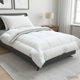 Cumpara ieftin Set de plapuma si perne 3 buc. 135x220 cm 4 anotimpuri Lana Alb