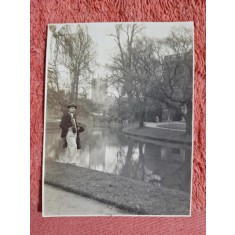 Fotografie, tatal doctorului. Litarczek, parintele radiologiei romanesti, Cambridge 1926