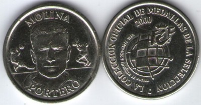 Jeton 2000 - Molina, selectionata spaniei foto