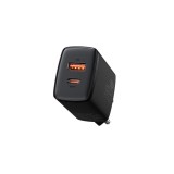&Icirc;ncărcător rapid compact Baseus, USB, USB-C, 20 W (negru)