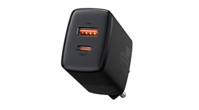 &amp;Icirc;ncărcător rapid compact Baseus, USB, USB-C, 20 W (negru) foto