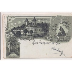 Carte postala circulata in anul 1899 Radna, Judetul Arad