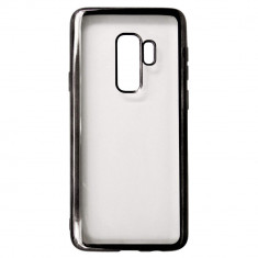 Husa Huawei P20 Lite Transparent cu Margini Negre foto