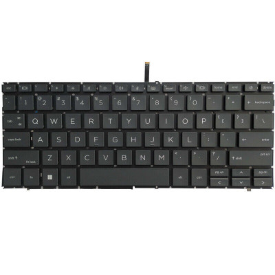 Tastatura Laptop, HP, Zbook FireFly 14 G8, M93407-001, iluminata, layout US foto