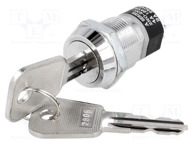 Comutator &icirc;ntrerupător cu cheie DPST 90&deg; 2 Pini HIGHLY ELECTRIC