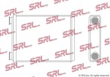 Radiator incalzire habitaclu Renault Fluence, motor: 1.5 dci, 1.6, 1.6 dci, 2.0, fara conducte, 198x161x26, SRLine, miez si rezervor din aluminiu