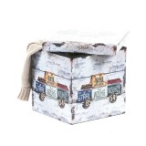 Cumpara ieftin Taburete cu spatiu depozitare, Design, MDF Piele ecologica, 100 kg, 38 x 38, Truck