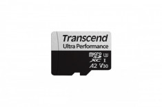 Card de memorie Transcend 340S 128GB MicroSDXC Clasa 10 UHS-I-U3 Adaptor SD foto