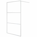 Cumpara ieftin Paravan dus walk-in argintiu 115x195 cm sticla ESG transparenta