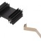 Radiator Negru Extrudat 25,4mm TO202/TO218/TO220/TOP3
