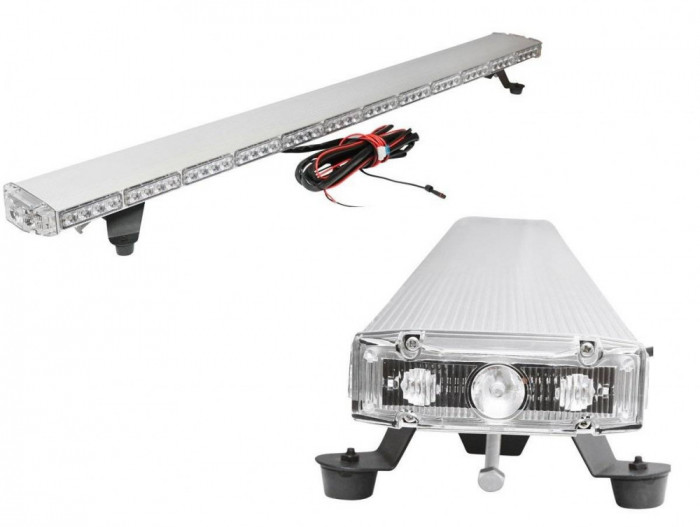 Rampa girofar plafon profesionala 26 module LED 12v