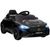 Masinuta Electrica Copii AIYAPLAY Mercedes-AMG 12V Litiu 2 Motoare Telecomanda Suspensii Negru