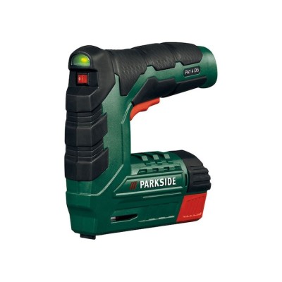 Capsator fara fir PAT 4V Parkside cu acumulator inclus foto