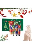 Set cadou de cremă pentru m&acirc;ini de Crăciun, Set de cremă pentru m&acirc;ini de Crăciun, Cremă hidratantă și reparatoare pentru m&acirc;ini de Crăciun Bo
