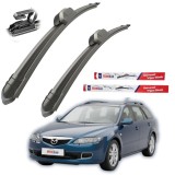 Cumpara ieftin Ștergătoare Mazda 6 Wagon GY (2002&ndash;2008) &ndash; Set față Flat