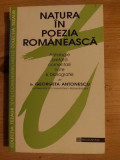 Natura in poezia romaneasca- Georgeta Antonescu