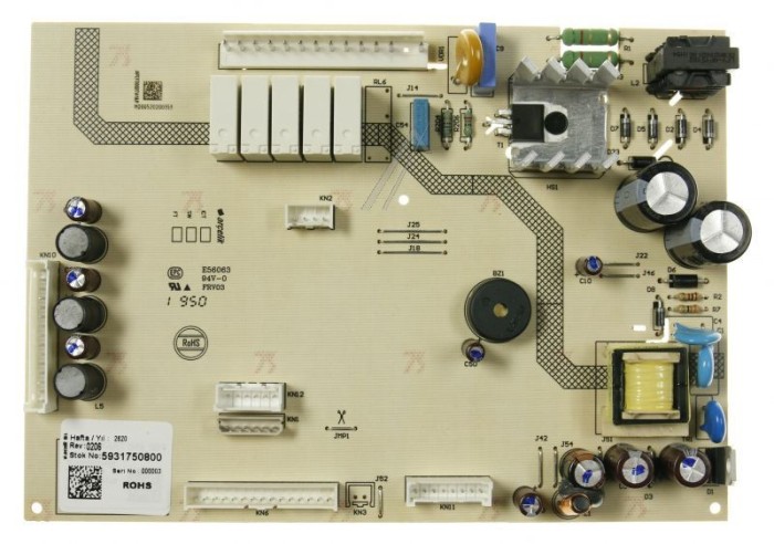 U2_CONTROL_BOARD_GR 5931750800 BEKO/GRUNDIG/ARCELIK