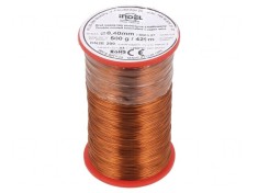Sarma emailata dublu 0,4mm 0,5kg Cu 65-200?C foto