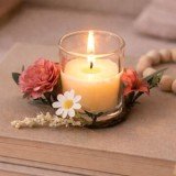 Set Lumanare cu Coronita de Flori, CMCLASS